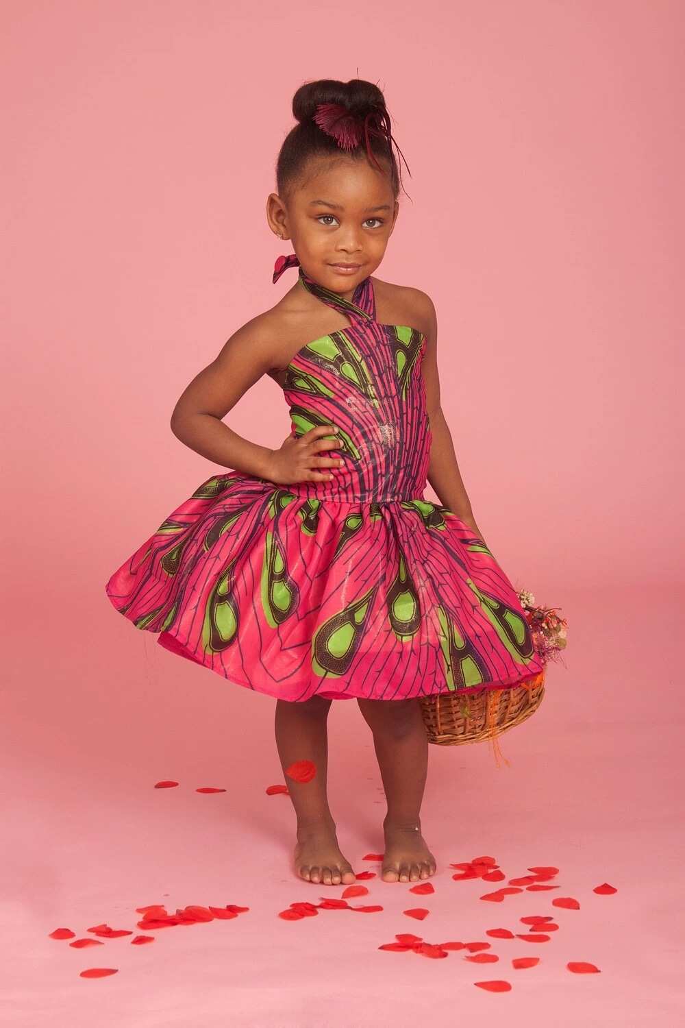 Bella Naija ankara styles 2017: a cute child in Ankara outfit Bella Naija ankara styles 2017: a cute child in Ankara outfit