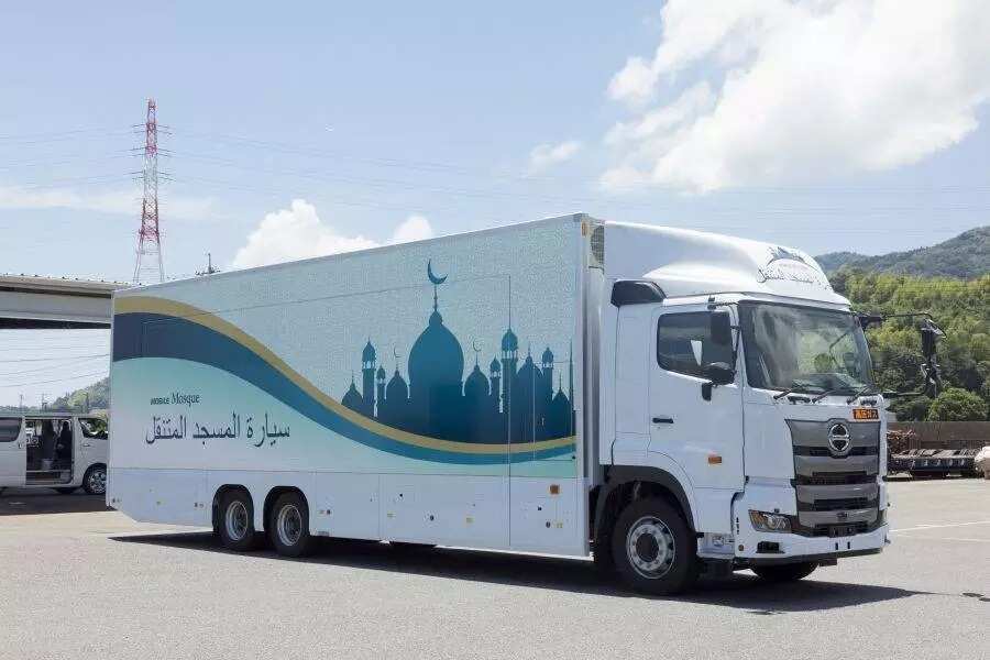 Mobile mosque built in Japan for 2020 Olympics (photo)