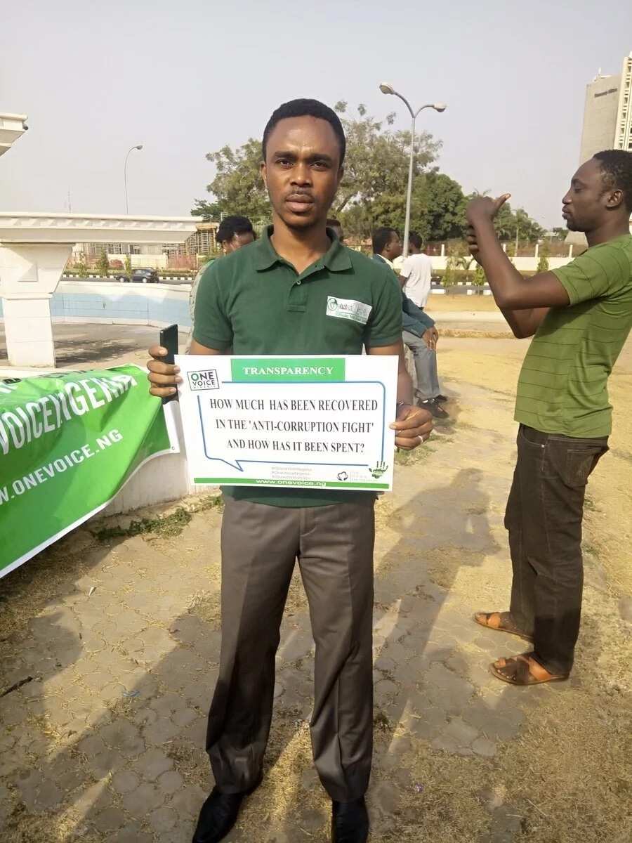 Just in: #OneVoiceNigeria protest hits Abuja (photos)