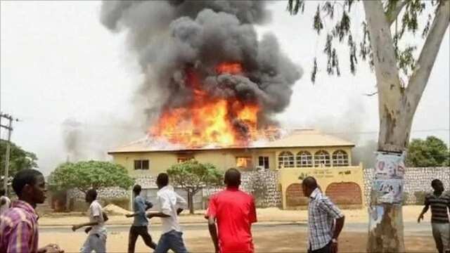 Gunmen Rob Pastor, Set Church Building Ablaze
