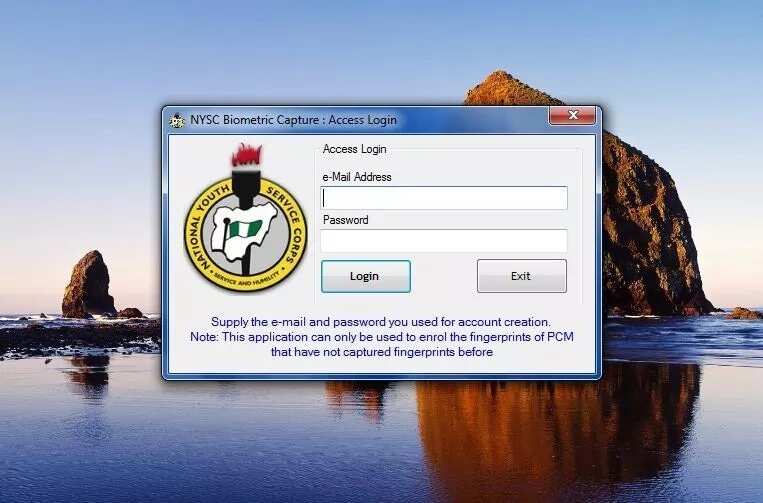 NYSC biometric capture client