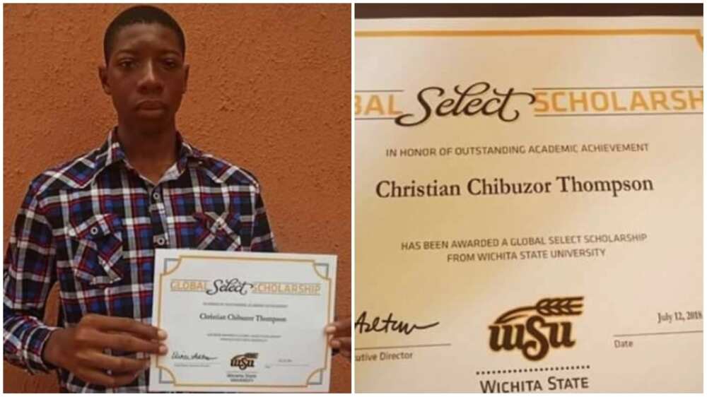Genius Nigerian student offered scholarship to study aerospace engineering in the US