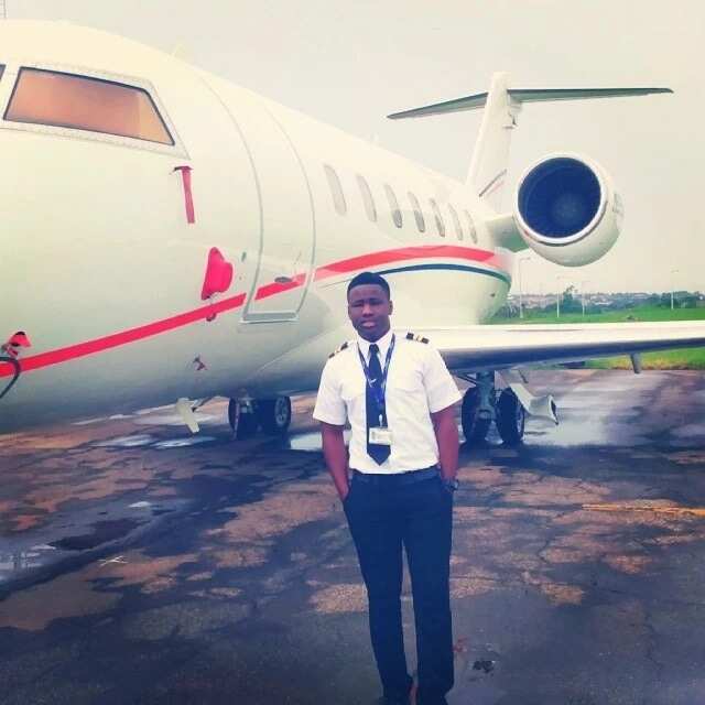 The youngest pilot in Nigeria
