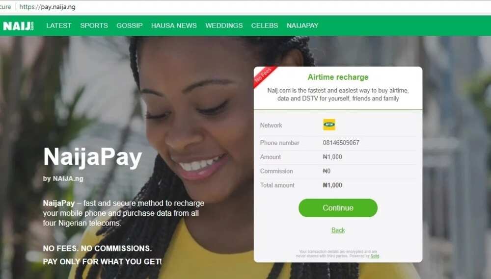Legit.ng launches Naija Pay - The most convenient way to buy airtime and data! Legit.ng launches Naija Pay - The most convenient way to buy airtime and data!