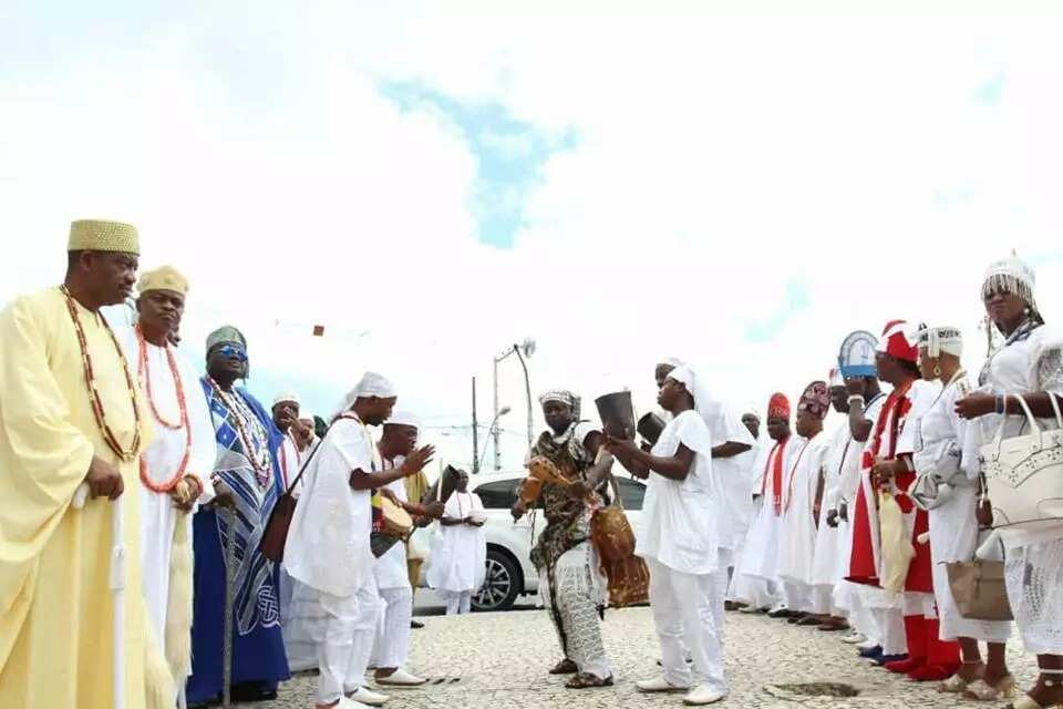Ooni of Ife visits oldest African temple, proclaims Bahia capital of Yoruba nation In America