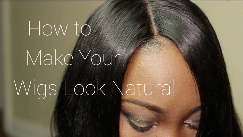 how to make wigs look natural