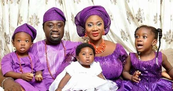 Image result for mercy johnson and kids