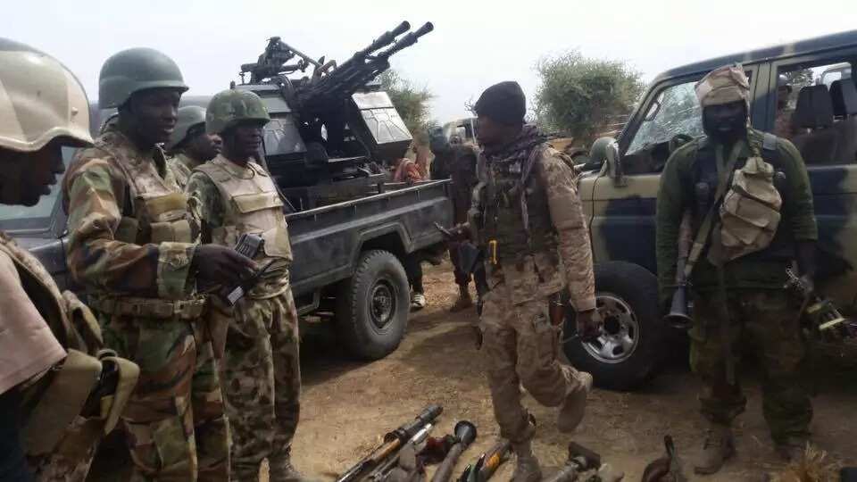 Army recoveres weapons, vehicles after engaging Boko Haram