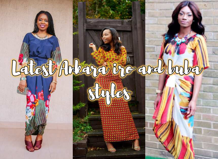 ankara iro gown styles