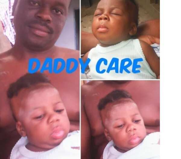 Seyi Law loses cool as Nigerian man calls his baby 'Kung Fu Panda' (photos)