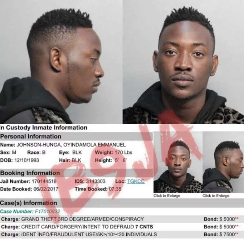 Breaking: Nigerian singer, Dammy Krane arrested for credit card theft and fraud (photos)