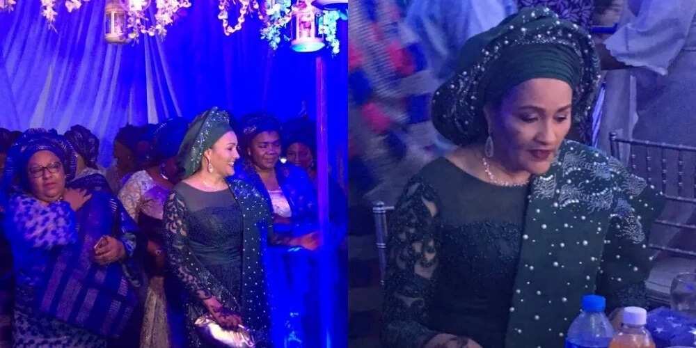 Kyawawan hotunan farko daga auren ‘yar Amina Mohammed Kyawawan hotunan farko daga auren ‘yar Amina Mohammed