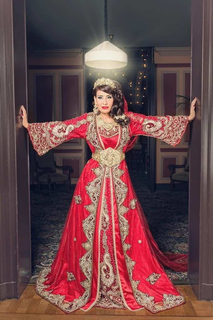 Moroccan traditional wedding dress