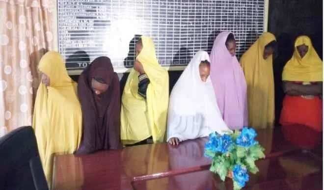 An damke yan mata Kiristoci 12 sanye da Hijabi suna kokarin arcewa Turai ta Katsina