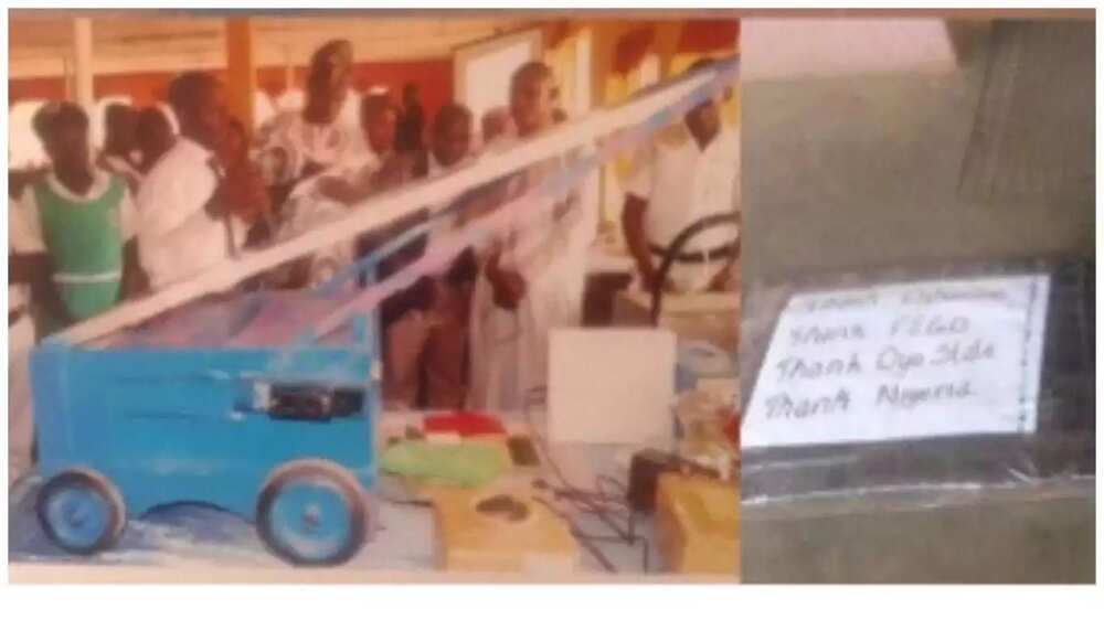Hazikin Saurayi mai shekaru 18 ya kera injin nika mai amfani da hasken rana (Hotuna) Hazikin Saurayi mai shekaru 18 ya kera injin nika mai amfani da hasken rana (Hotuna)