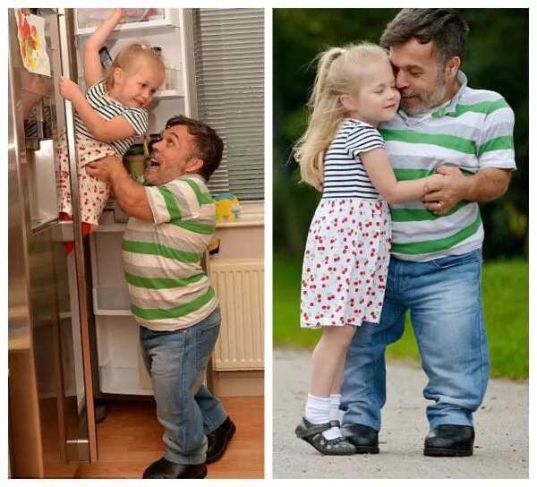 Dwarf Father Shares Special Bond With His 4-Yr-Old Daughter