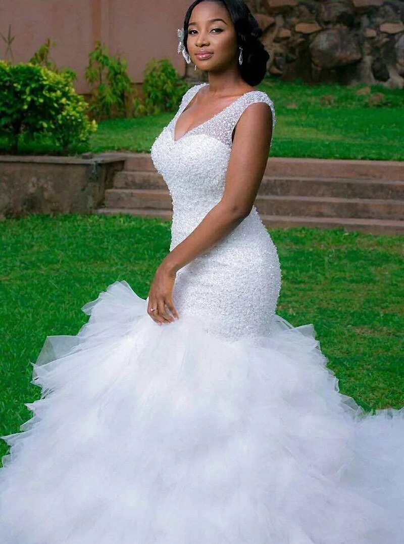 Latest Wedding Gowns in Nigeria 2024 - Belmadeng | Huwelijk