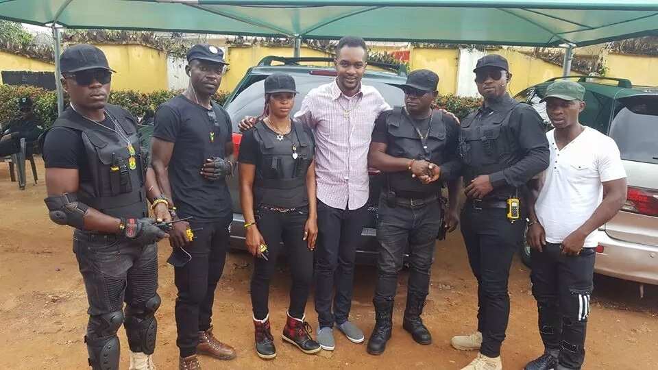 Biafra Security Services growing in numbers (photos)