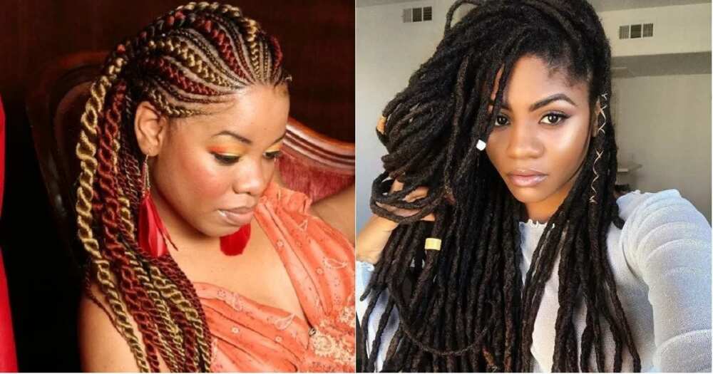 Best Nigerian hairstyles with attachment to rock in 2018