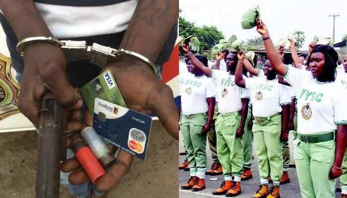 The Police in Kogi have arrested a Youths Corps member, Aka-Jude Tersoo, for breaking into the ATM platform of the Lokoja branch of the Eco Bank Plc