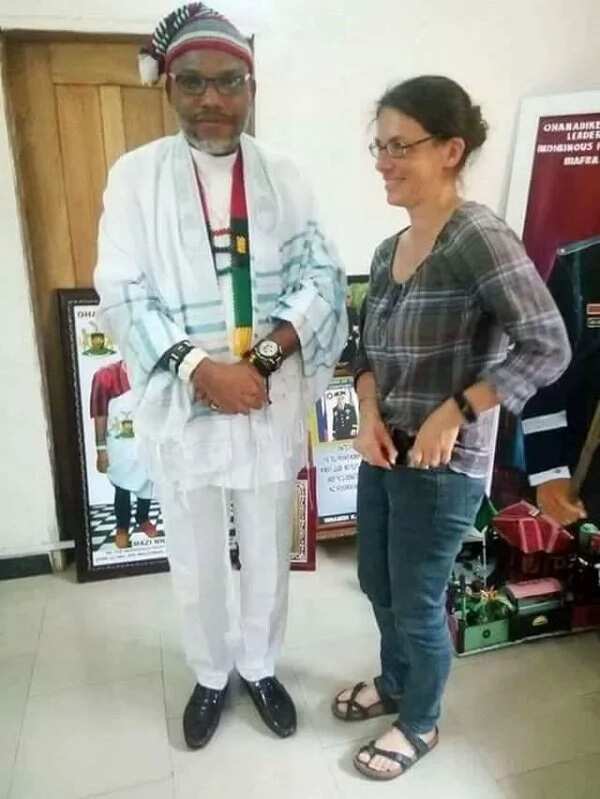 Special guest visits IPOB leader, Nnamdi Kanu all the way from Germany