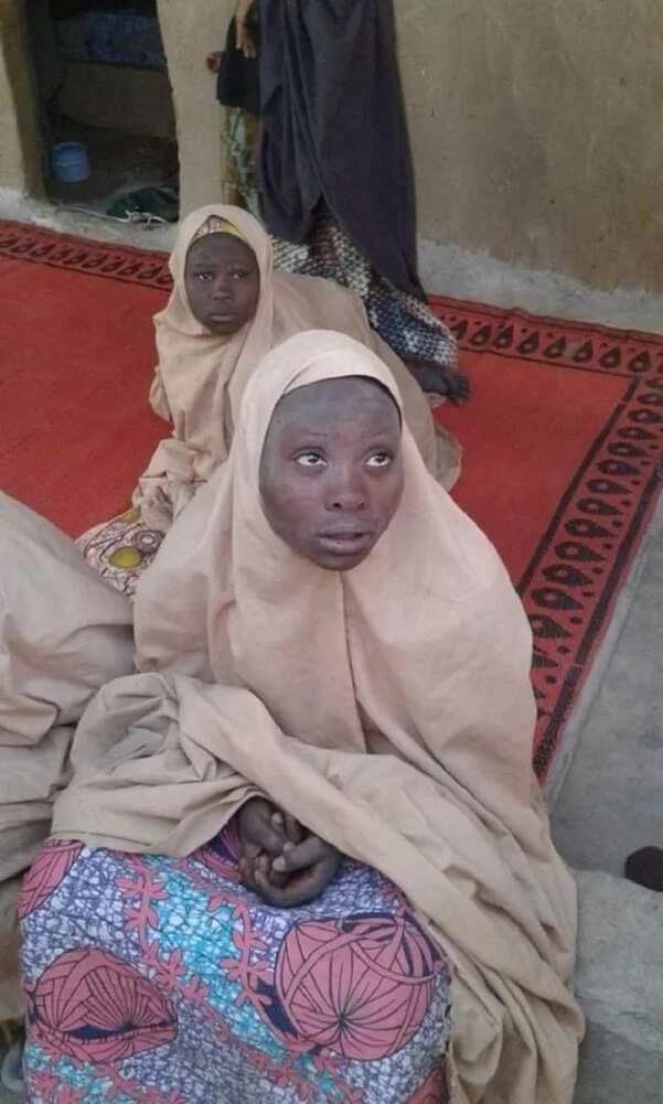 Breaking: Photos of recued Dapchi school girls emerge
