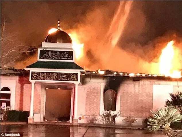 Texas mosque burned as Trump bans Muslim countries from US, court kicks (Photos)