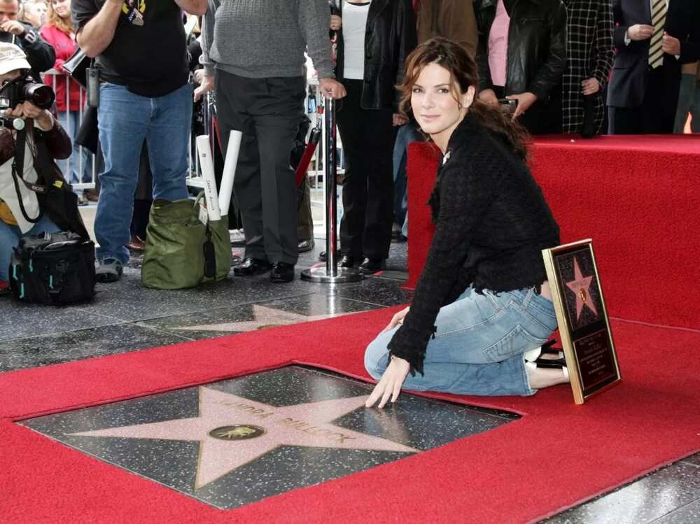 Sandra Bullock Honored With Star On The Hollywood Walk