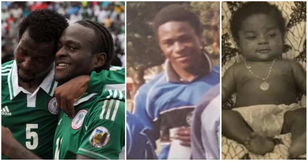Checkout baby photos of Super Eagles stars