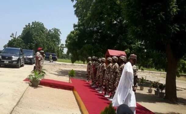 Breaking: Buhari heads Maiduguri to celebrate independence with Nigerian troops