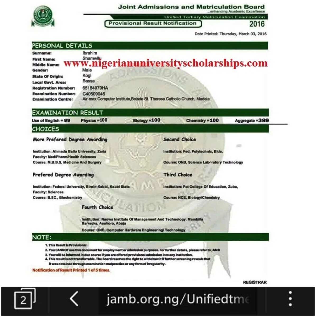 How to check JAMB results 20172018? Useful guide for