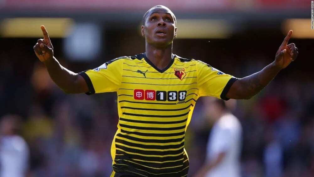1. The highest paid Nigerian Footballer in the world – Odion Ighalo – 12.1 million euro