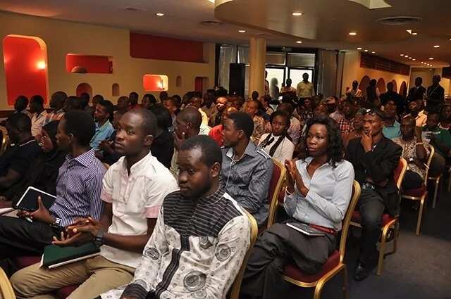 Business seminar in Nigeria