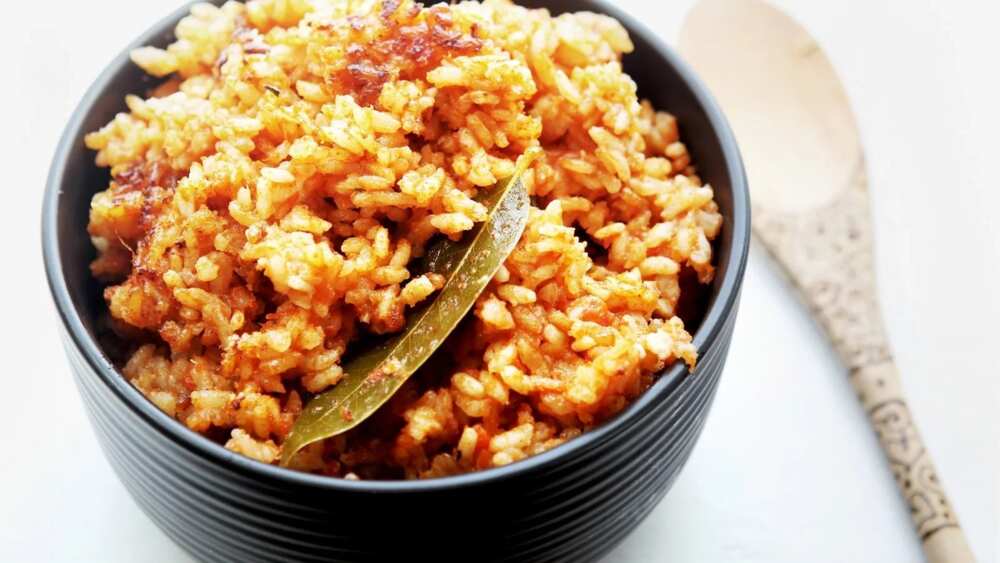 Cooking jollof Cooking jollof