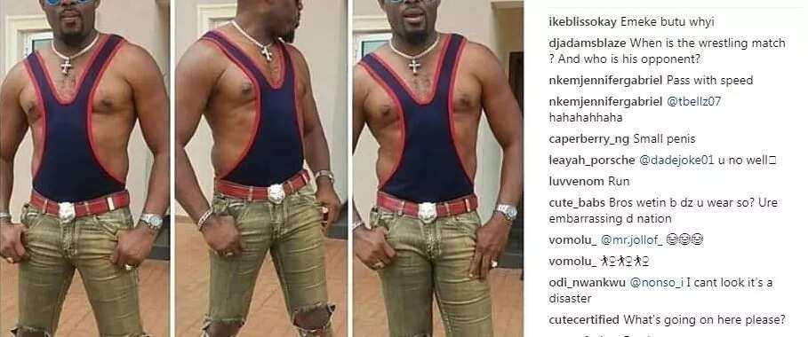 Nigerians react to the new photo of Nollywood actor Emeka Onyiocha