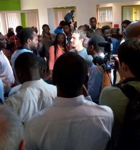 Facebook founder, Mark Zuckerberg arrives in Nigeria