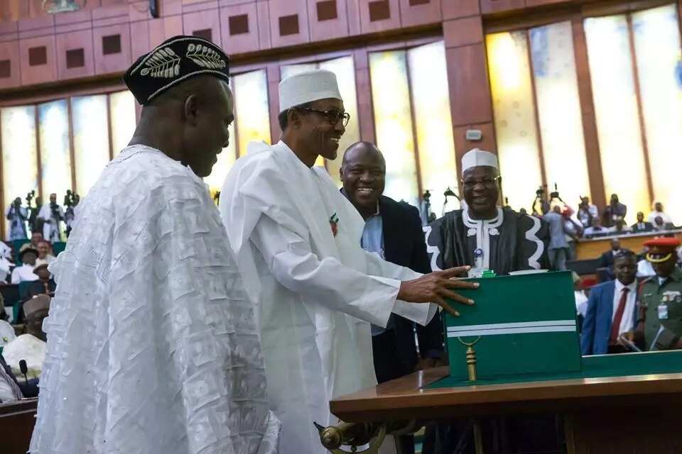 President Buhari Presents 2016 National Budget