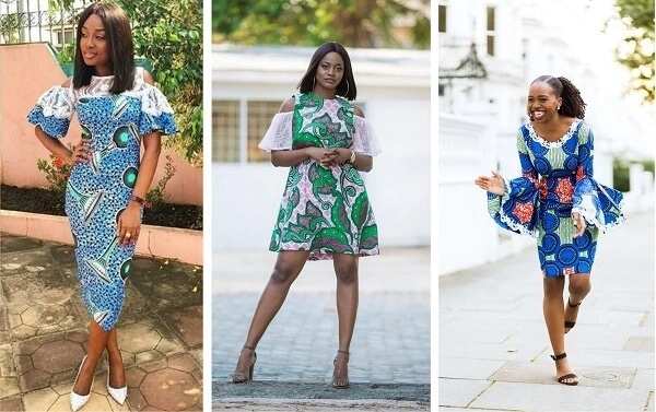 ankara and lace combination styles 2018