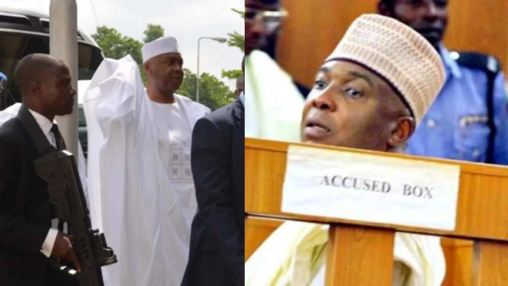 Bukola Saraki was accused by EFCC of not declaring some of his assets at the Code of Conduct Bureau (CCB)