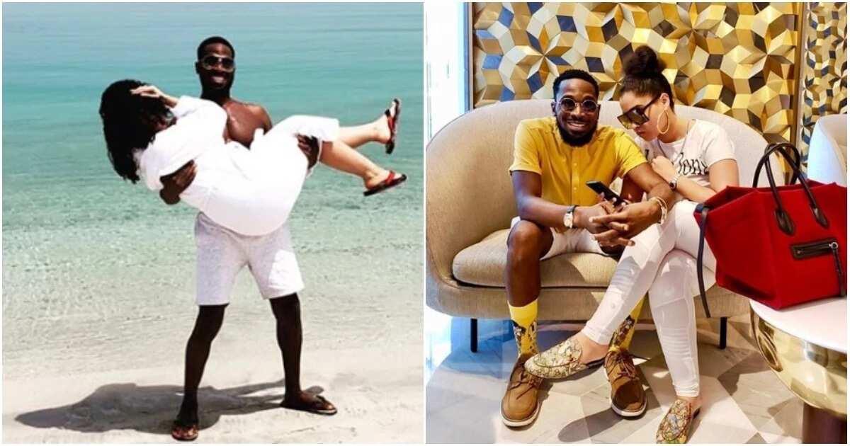 Image result for dbanj shows off his wife on social media
