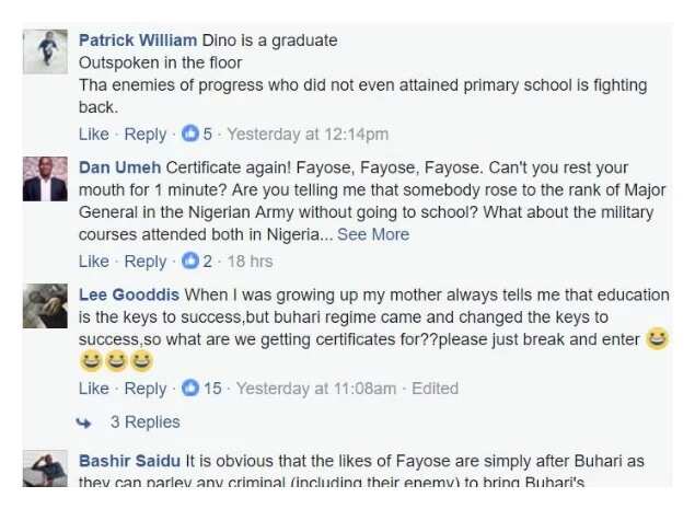 If Buhari is allowed to rule without certificate, Melaye is qualified to serve with toilet paper – Fayose’s aide