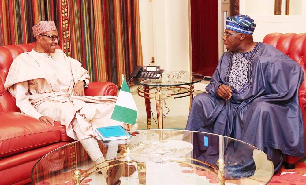 Yaki-dan-zamba ne: Shugaba Buhari ya yabawa Obasanjo kan namijin kokarin sa