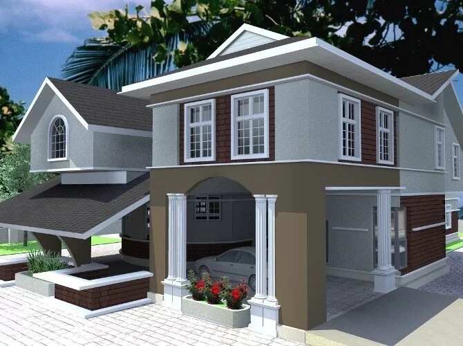 Duplex modern designs in Nigeria