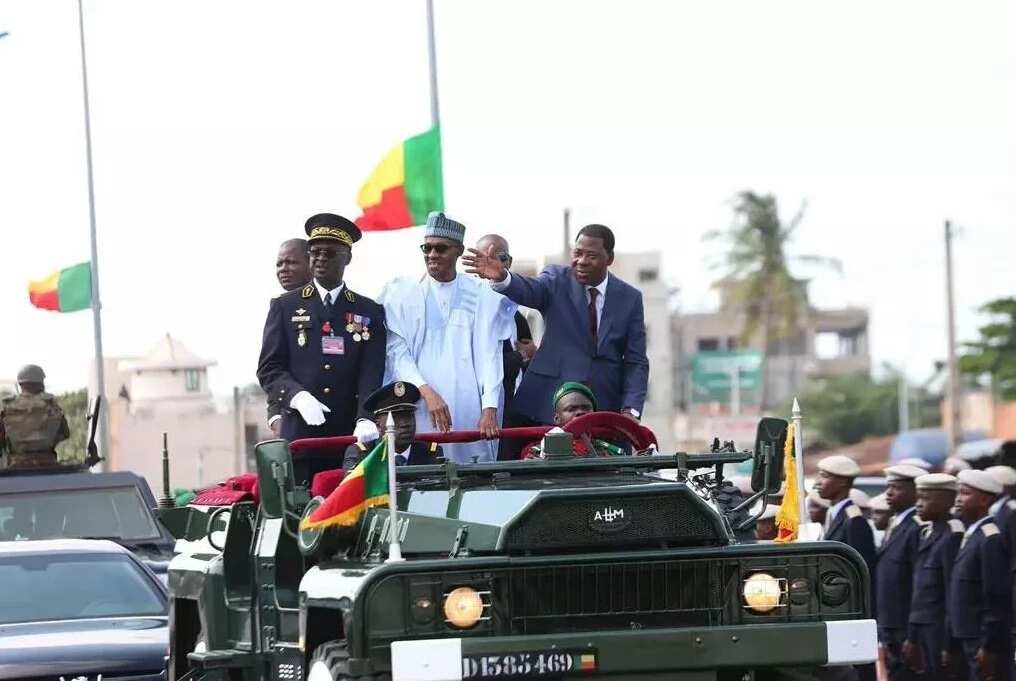 Buhari In Benin For Celebration Of Independence Day - Legit.ng