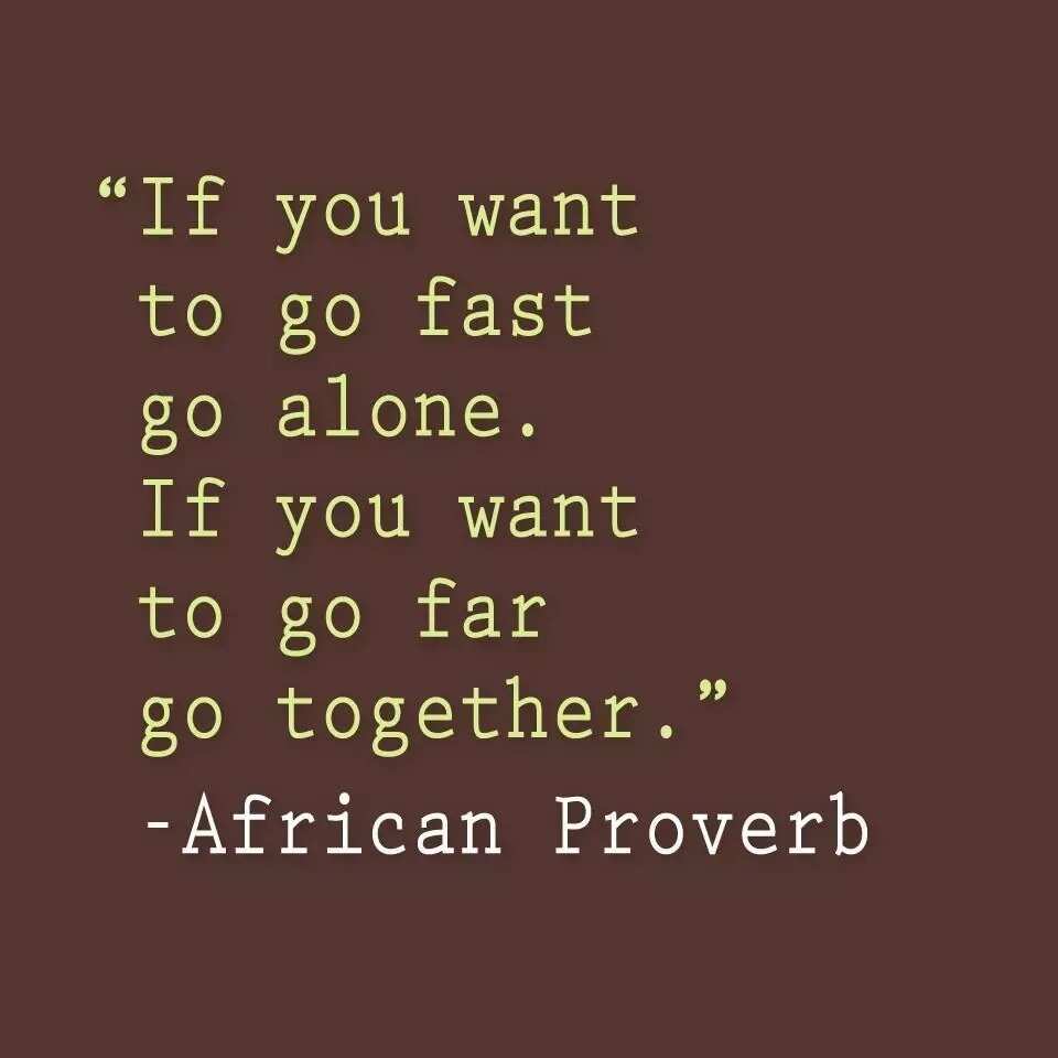 A proverb about love