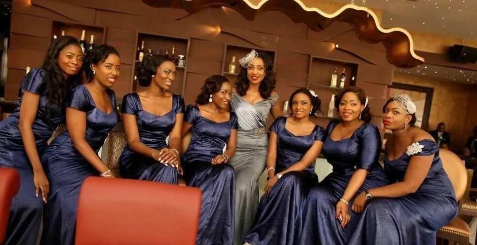 Bellanaija bridal hot sale train dresses