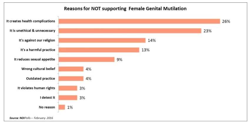 Nigerians express their support for a law to be passed to end FGM