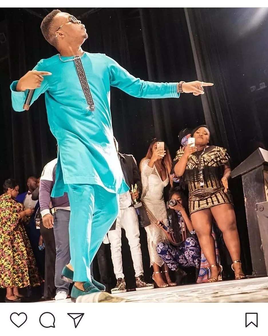 These photos prove that Olamide is about to start a new fashion trend