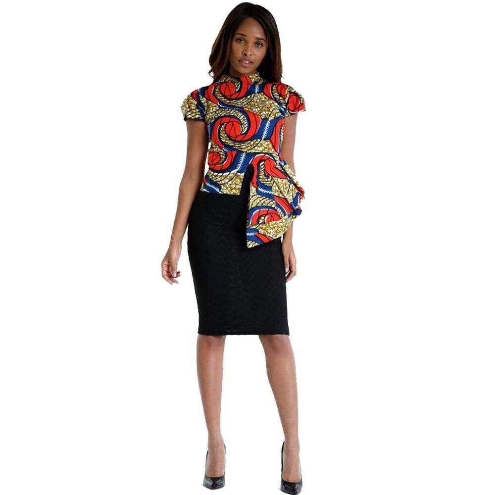 Latest Ankara blouse styles 11 Latest Ankara blouse styles 11