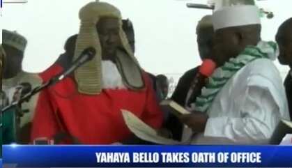 Yahaya Bello inaugurated as Kogi governor in Lokoja